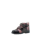 Supykids Supykids DORA rózsaszín-fekete bélelt supinált cipő 20-32