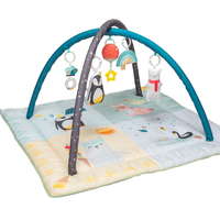 Taf toys Taf Toys 12565 interaktív Játszószőnyeg játékhíddal - Északi- sark #kék-sárga