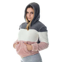  Wellsoft kapucnis lány pulóver - 116-os méret