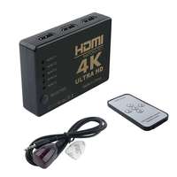  HDMI elosztó – 4K ultra HD / 5 db csatlakozóval, távirányítóval