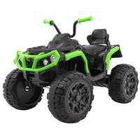 Ramiz Ramiz Elektromos ATV, 2 motor, 12V, EVA hab kerekek, fekete/zöld