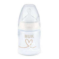 Nuk NUK First Choice Temperature Control cumisüveg 150 ml - Fehér szíves