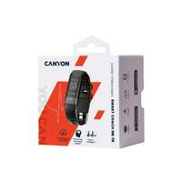 Canyon CANYON Smart Coach SB-75 0.96&#039;&#039;, 80 x 160, LCD, 105 mAh, 18 mm fekete okosóra