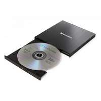 Verbatim Verbatim 43888 Slimline 4K Ultra HD, USB 3.1 GEN 1 USB-C, BDXL fekete Blu-ray író