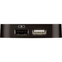 D-Link D-Link DUB-H4 4-portos USB 2.0 fekete USB hub