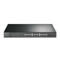 TP-Link TP-Link TL-SG3428X Switch 24x1000Mbps + 4x10G SFP+ + 2xkonzol port, Menedzselhető, TL-SG3428X