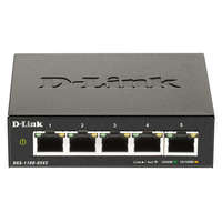 D-Link D-Link DGS-1100-05V2 hálózati kapcsoló Vezérelt L2 Gigabit Ethernet (10/100/1000) Fekete