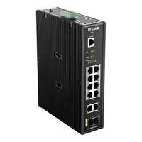 D-Link D-Link DIS-200G-12PS 12 port Gigabit PoE+ 2xSFP menedzselhető ipari switch