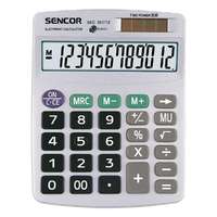 Sencor Sencor SEC 367/12 12 számjegyes kijelző, elem és napelem, szürke számológép
