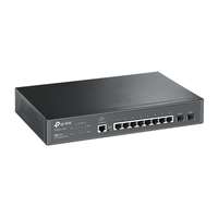 TP-Link TP-Link T2500G-10TS JetStream 8-Portos Gigabit + 2xSFP L2 menedzselhető switch