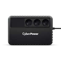 Cyber Power CyberPower BU650E-FR szünetmentes tápegység (UPS) Vonal interaktív 0,65 kVA 360 W 3 AC kimenet(ek)