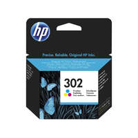 HP HP F6U65AE (302) 165 lap színes eredeti tintapatron