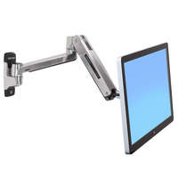 Ergotron Ergotron LX HD Sit-Stand 116,8 cm (46") Ezüst Fali