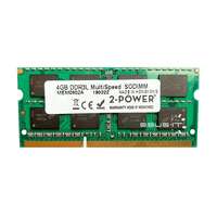 2-Power 2-Power MEM0802A DDR3 4GB 1600MHz SODIMM 1.5V memória