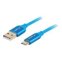 Lanberg LANBERG CA-USBO-22CU-0010-BL Lanberg cable Premium Quck Charge 3.0 ,USB-C(M)->A(M) 1m Blue