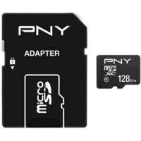 PNY PNY PERFORMANCE PLUS 128GB MICRO SD Class 10 memóriakártya + SD adapter
