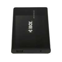 iBOX iBox IEU2F01 2.5" USB 2.0 Fekete külső HDD ház