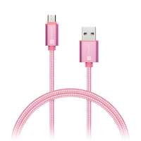 Connect It Connect IT CI-967 Wirez Premium micro USB - USB, 1 m, rózsaszín kábel