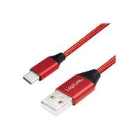 Logilink LOGILINK CU0147 LOGILINK - USB 2.0 cable USB-A male to USB-C male, red, 0.3m