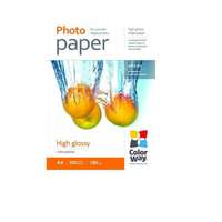 ColorWay ColorWay PG180100A4 magasfényű (high glossy), 180 g/m2, A4, 100 lap Fotópapír