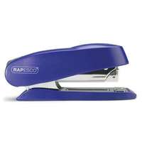 Rapesco RAPESCO "Luna Half-Strip", 24/6-8, 26/6-8, 50 lap, elöltöltős, műanyag, kék tűzőgép