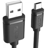 Unitek UNITEK Y-C455GBK USB kábel 2 M USB 2.0 USB A Micro-USB B Fekete