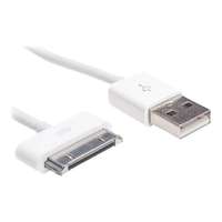 Akyga Akyga AK-USB-08 USB kábel 1 M USB 2.0 USB A Micro-USB B/Lightning/Apple 30-pin Fehér