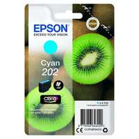Epson Epson T02F2 Tintapatron Cyan 4,1ml No.202, C13T02F24010