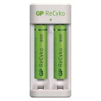 GP Batteries GP Eco E211 Akkutöltő + 2×AAA GP ReCyko 800