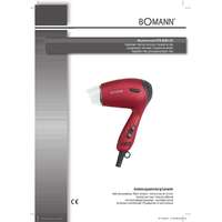 Bomann Bomann HTD 8005 CB 1300W piros hajszárító