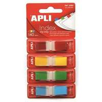 APLI APLI 12x45 mm műanyag 4 színű jelölőcímke (4x35 lap)