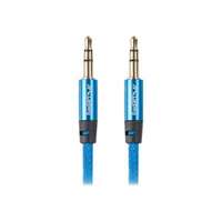 Jack LANBERG CA-MJMJ-10CU-0020-BL Lanberg Premium Cable Audio Mini jack 3,5mm 3pin, 2m Blue