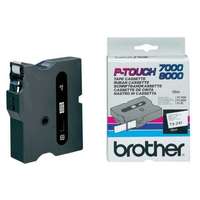 Brother Brother TX-241, 18mm x 15m, fekete nyomtatás / fehér alapon, eredeti szalag