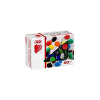 ICO Ico "224" műanyag színes rajzszeg (100 db/doboz)
