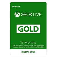 Microsoft Microsoft Xbox Live Gold 12 hónapos feltöltőkártya