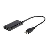 Gembird Gembird adapter MHL-> HDMI(F)+MICRO USB(BF)(11pin)smartfon to TV HD+power supply
