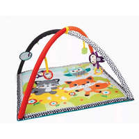 Infantino Infantino Játszószőnyeg játékhíddal - Szafari #narancs-fehér
