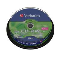 Verbatim Verbatim újraírható, SERL, 700MB, 8-10x, hengeren, CD-RW lemez