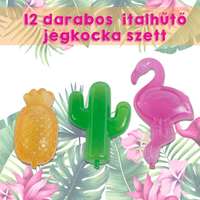  Újrafagyasztható jégkocka – tropical válogatás / 12 db