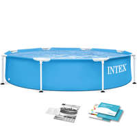 Intex Intex Metal Frame Fémvázas medence, javító készlettel 244x51cm (28205NP)