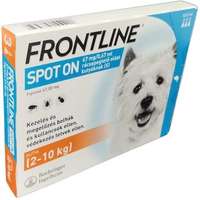 Frontline Frontline Spot On kutyáknak S (2-10 kg) (0.67 ml / pipetta | 3 pipetta)