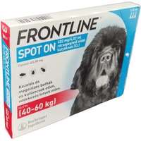 Frontline Frontline Spot On kutyáknak XL (40-60 kg) (4.02 ml / pipetta | 3 pipetta)