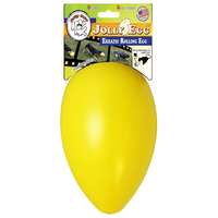 Jolly Jolly Pets tojás alakú játék 30 cm sárga kutyajáték