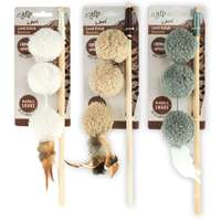 AFP-ALL-FOR-PAWS AFP-ALL-FOR-PAWS Lambswool-Lamb Kebab Wand Catnip tollas macskajáték