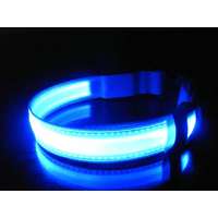  LED kutya nyakörv világító kutyanyakörv Kék M