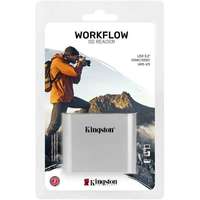 Kingston Kingston Workflow WFS-SD SDHC/SDXC UHS-II USB3.2 GEN1 ezüst-fekete kártyaolvasó