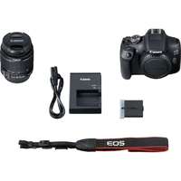Canon Canon EOS 2000D BK 18-55 IS II EU26 SLR fényképezőgép készlet 24,1 MP CMOS 6000 x 4000 pixel Fekete