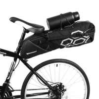 Wozinsky Wozinsky WBB9BK biciklis táska nyereg alá rögzíthető táska, telefontartó 12L, fekete