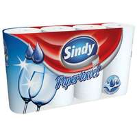 Sindy Sindy 4 tekercses fehér (10 m) háztartási papírtörlő