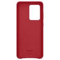 Galaxy Samsung EF-VG988LREGEU Galaxy S20 Ultra gyári vörös bőr mobiltelefon tok